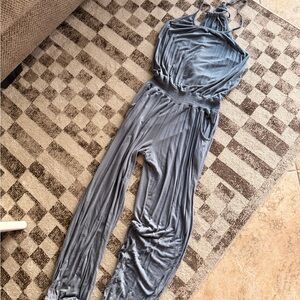 Tresics Gray Jumpsuit